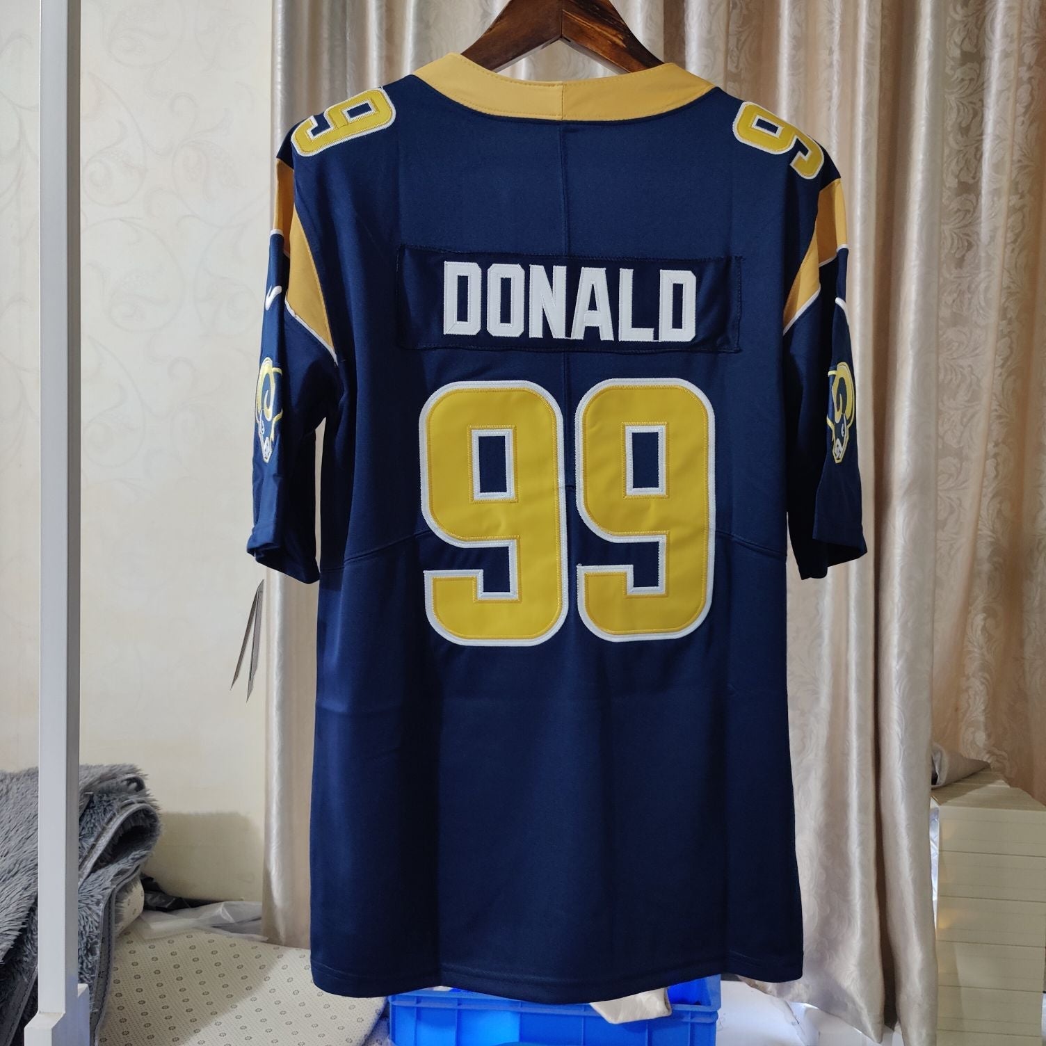 Los Angeles Rams Vapor Limited Jersey Blue Marinho