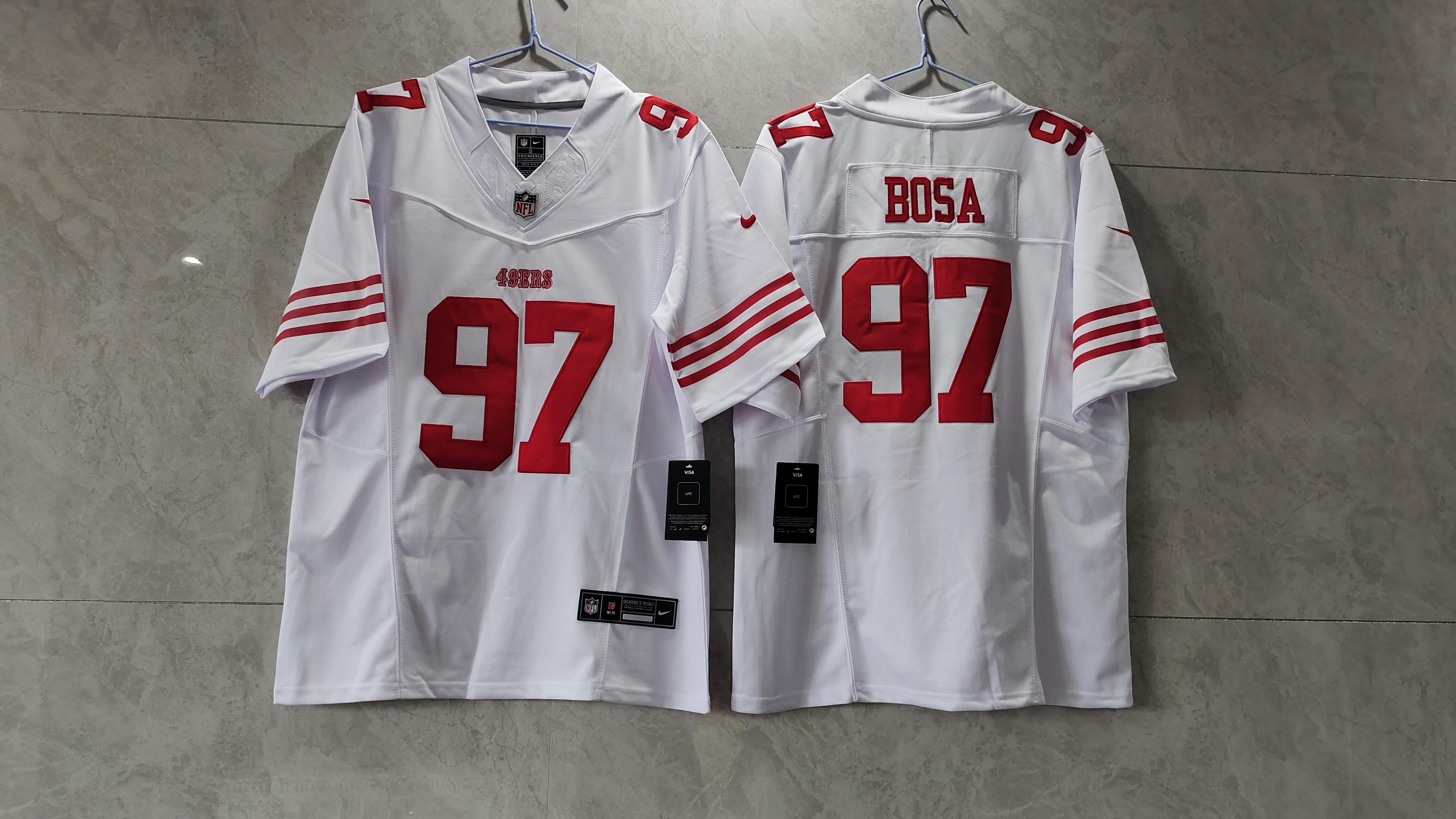 San Francisco 49ers Vapor F.U.S.E. Limited Jersey White