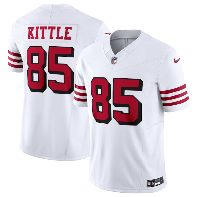 San Francisco 49ers Vapor F.U.S.E. Limited Jersey White Black