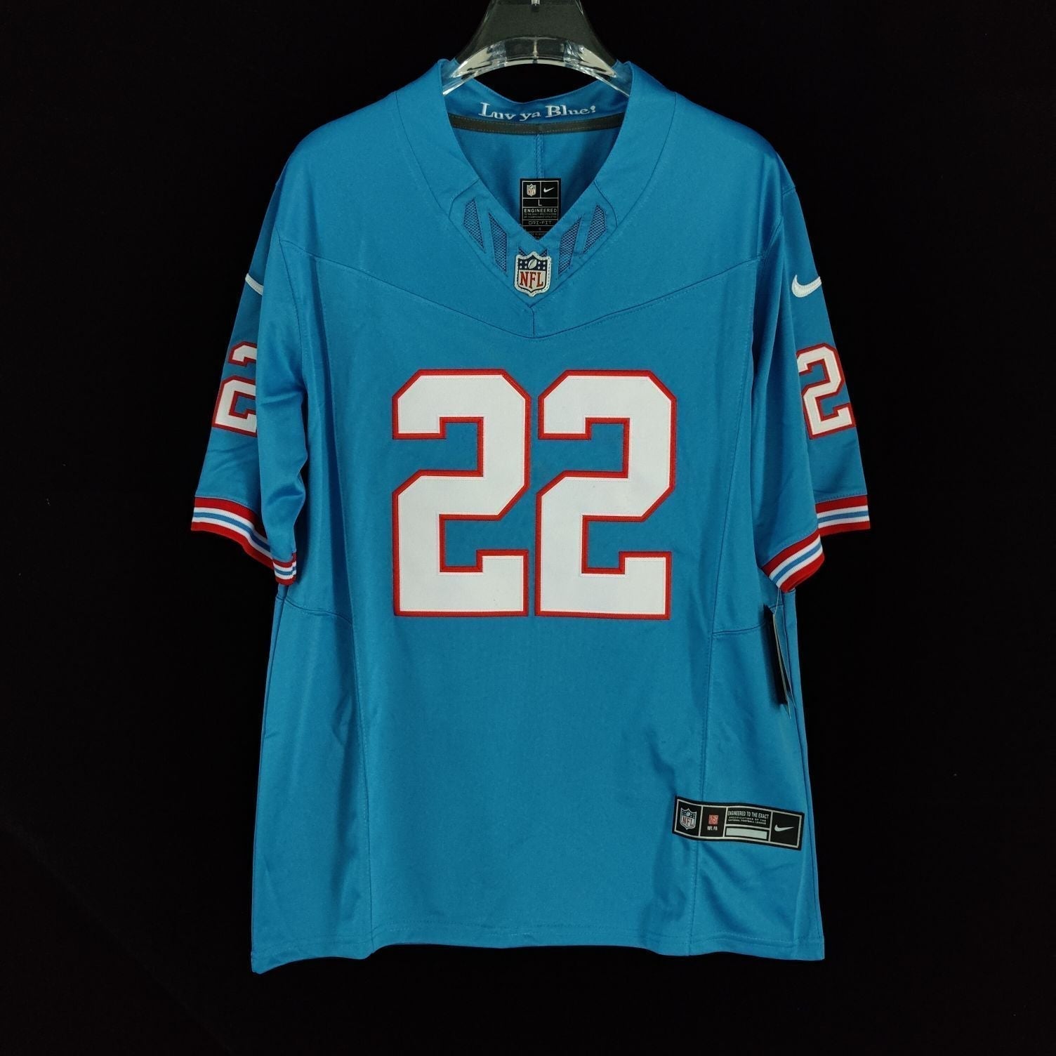 Tennessee Titans Vapor F.U.S.E. Limited Jersey Blue Claro