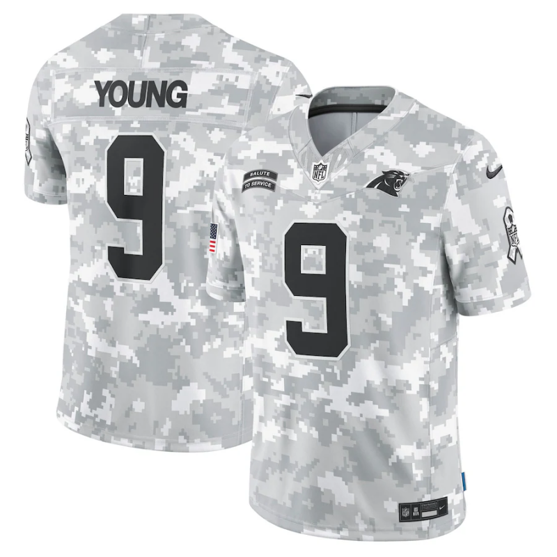 Carolina Panthers Vapor F.U.S.E. Limited Jersey Salute To Service 2024