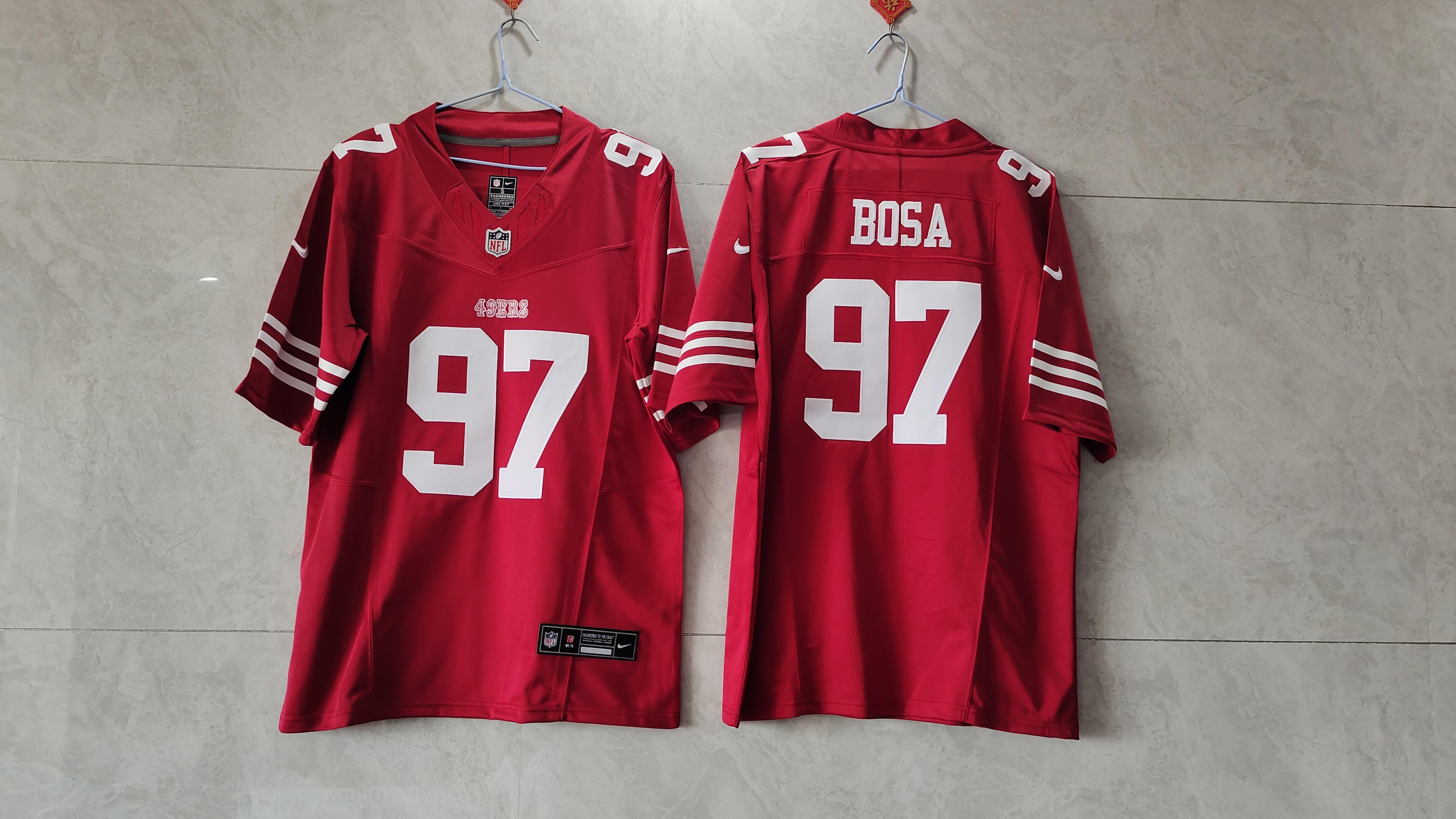 San Francisco 49ers Vapor F.U.S.E. Limited Jersey Red