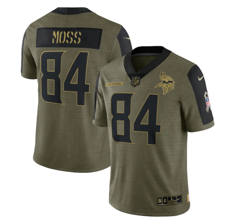 Minnesota Vikings Vapor Limited Jersey Salute To Service 2021