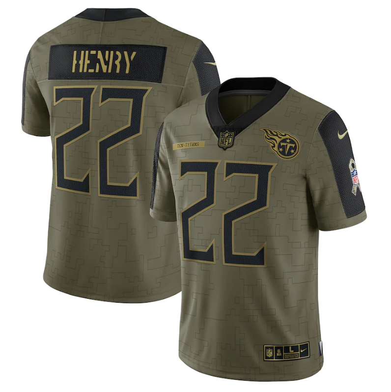 Tennessee Titans Vapor Limited Jersey Salute To Service 2021