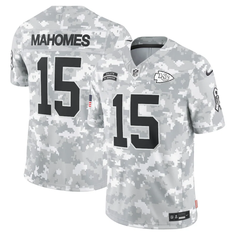Kansas City Chiefs Vapor F.U.S.E. Limited Jersey Salute To Service 2024