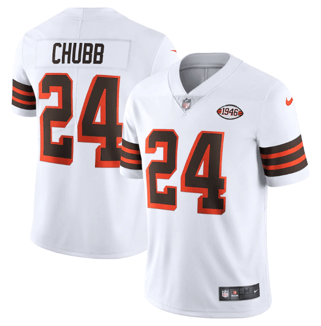 Cleveland Browns Coleção 1946 Vapor Limited Jersey White