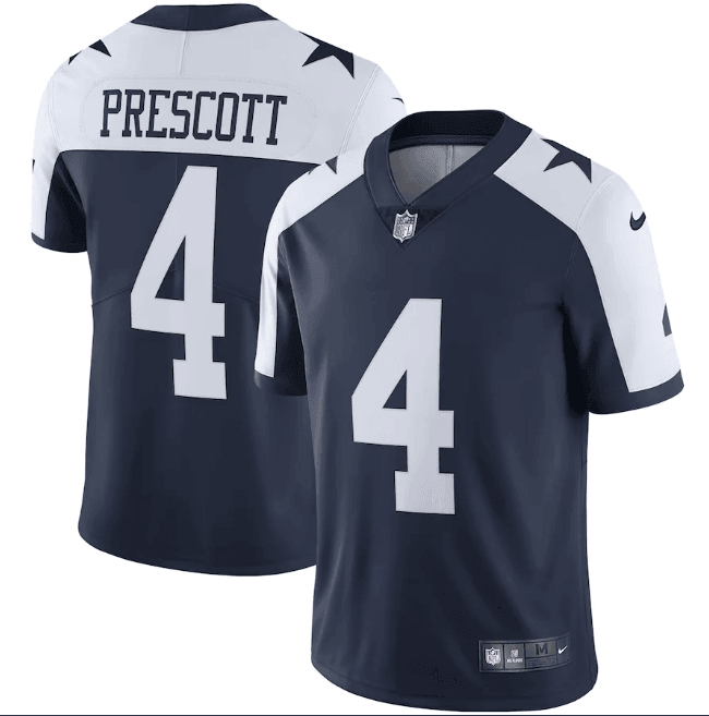 Dallas Cowboys Vapor Limited Jersey Blue White