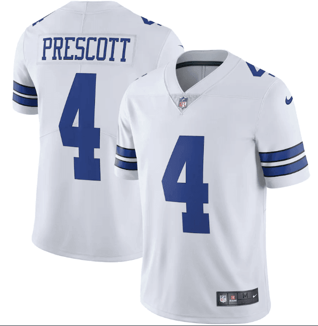 Dallas Cowboys Vapor Limited Jersey White