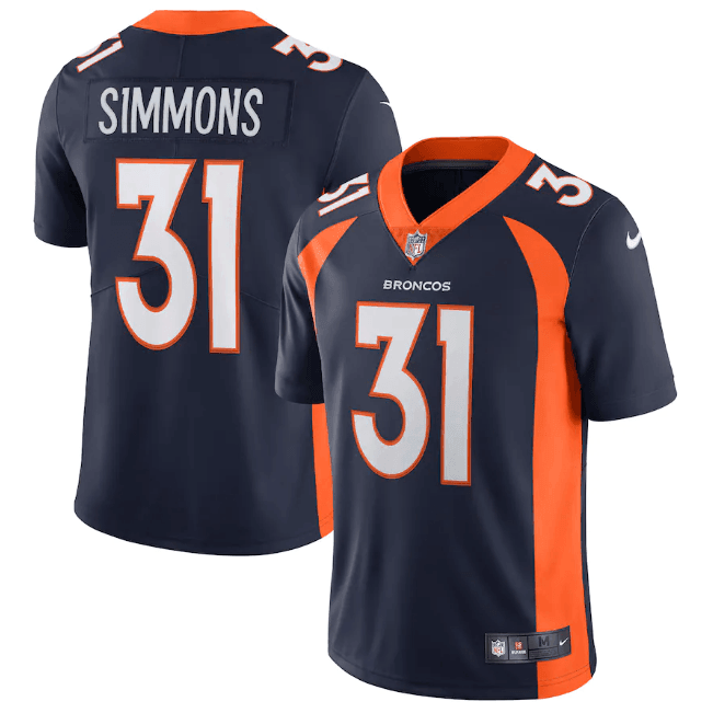 Denver Broncos Vapor Limited Jersey Blue