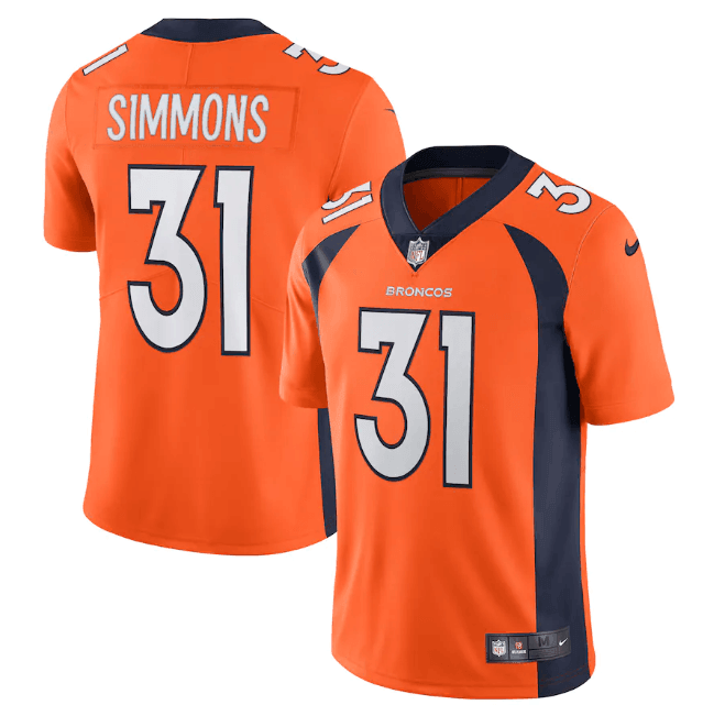 Denver Broncos Vapor Limited Jersey Orange