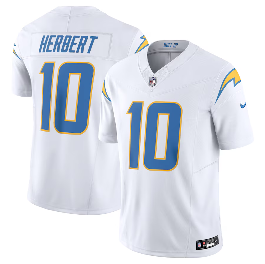 Los Angeles Chargers Vapor F.U.S.E. Limited Jersey White