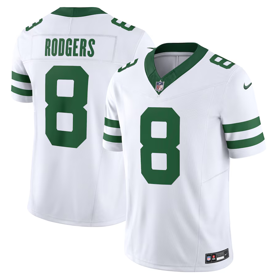 New York Jets Vapor F.U.S.E. Limited Jersey White