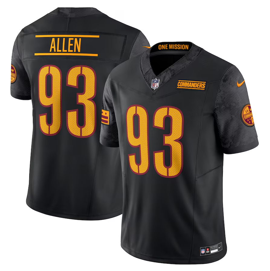 Washington Commanders Vapor F.U.S.E. Limited Jersey Black