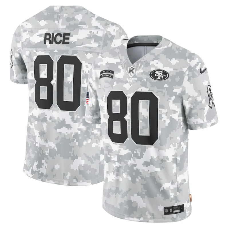 San Francisco 49ers Vapor F.U.S.E. Limited Jersey Salute To Service 2024
