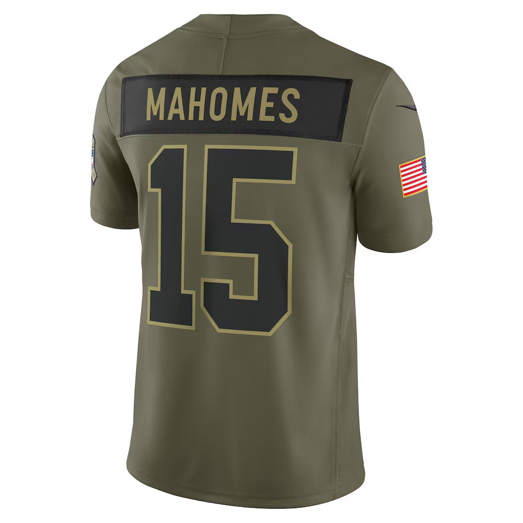 Kansas City Chiefs Vapor F.U.S.E. Limited Jersey Salute To Service 2025