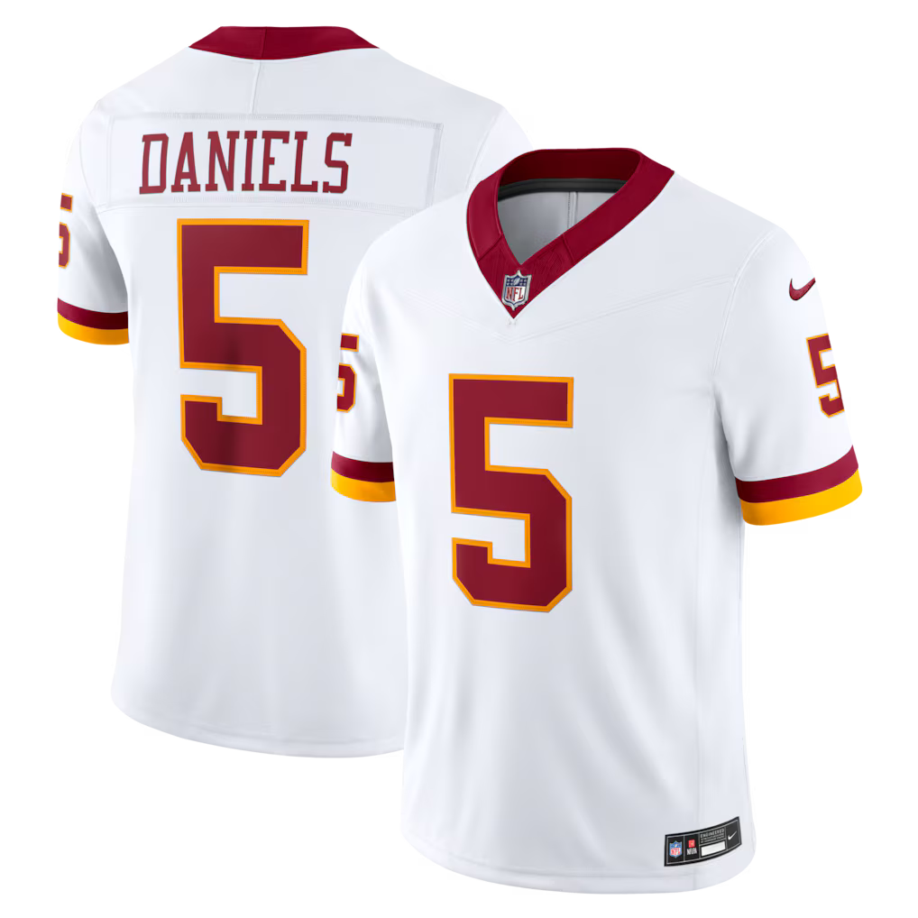 Washington Commanders Vapor F.U.S.E. Limited Jersey Sewn Down White
