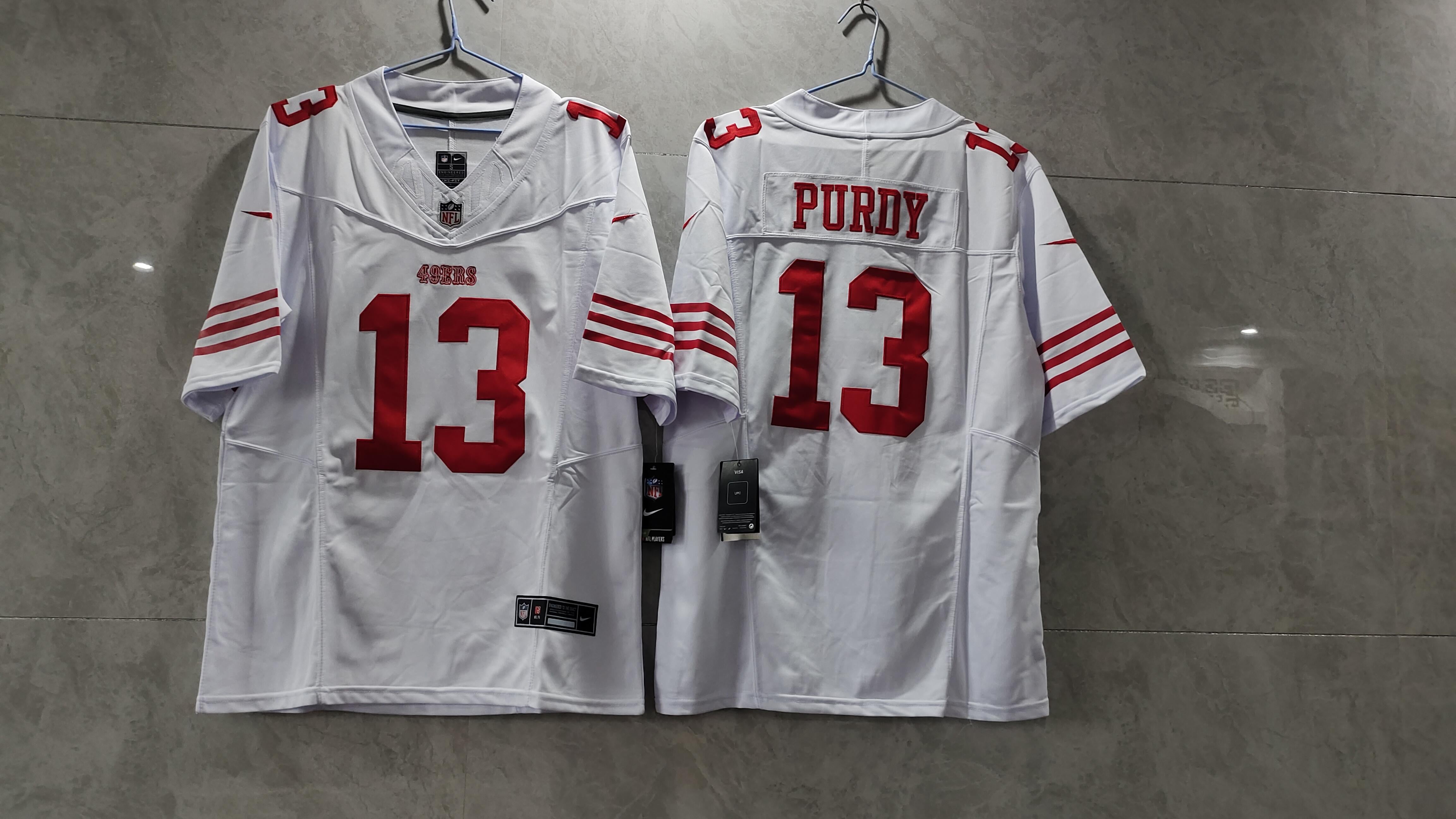 San Francisco 49ers Vapor F.U.S.E. Limited Jersey White
