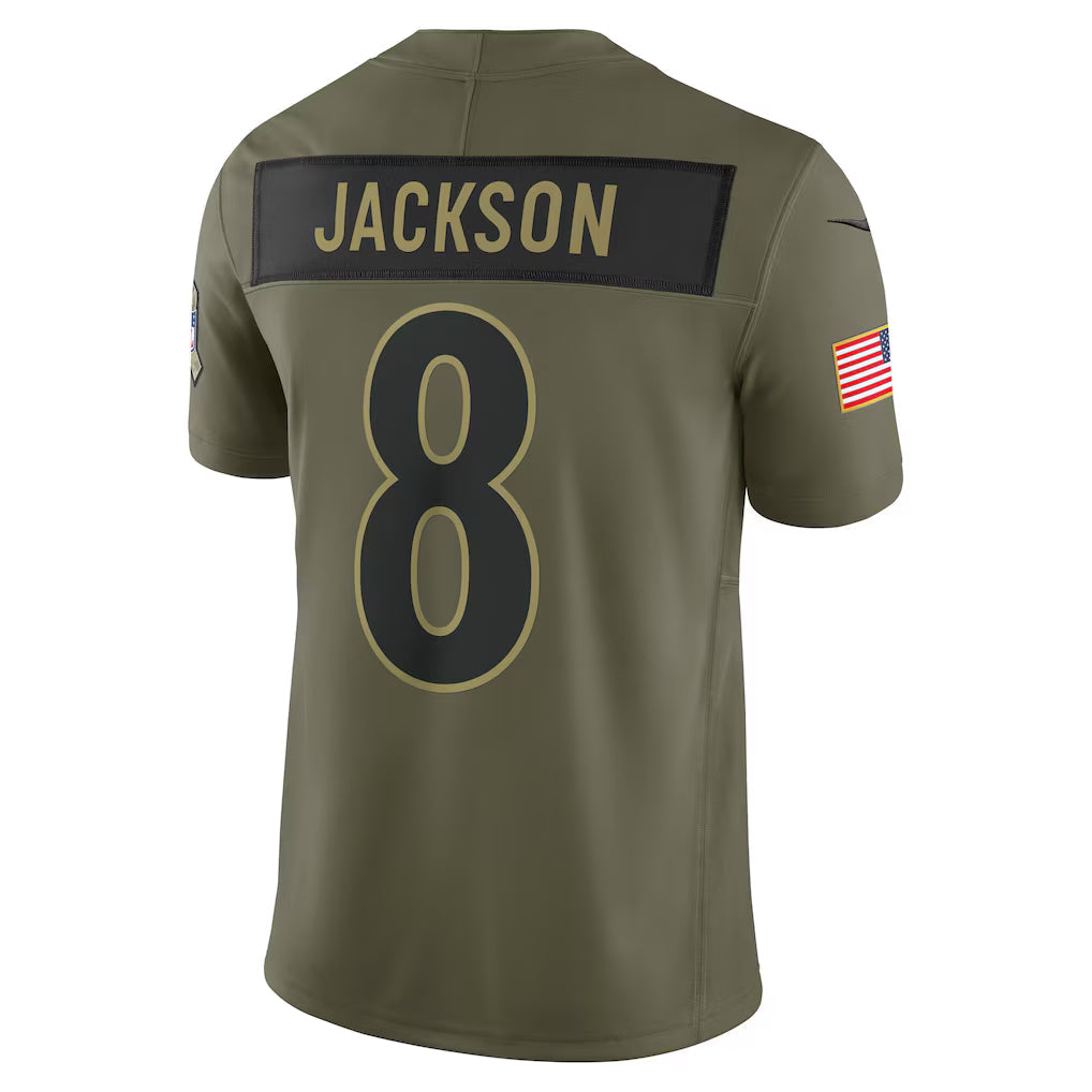 Baltimore Ravens Vapor F.U.S.E. Limited Jersey Salute To Service 2025