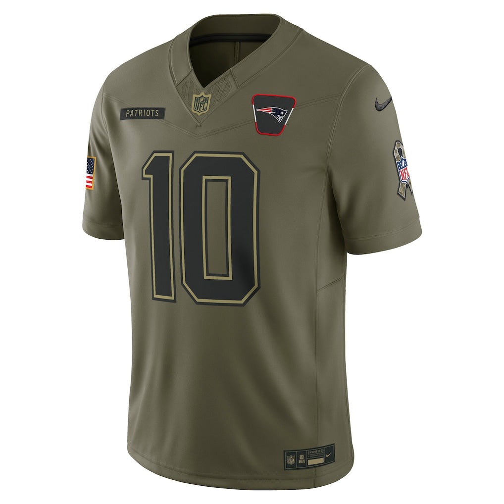 New England Patriots Vapor F.U.S.E. Limited Jersey Salute To Service 2025