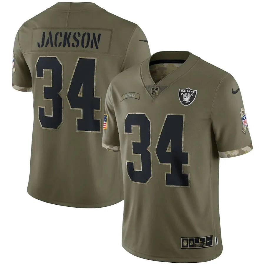 Las Vegas Raiders Vapor Limited Jersey Salute To Service 2022