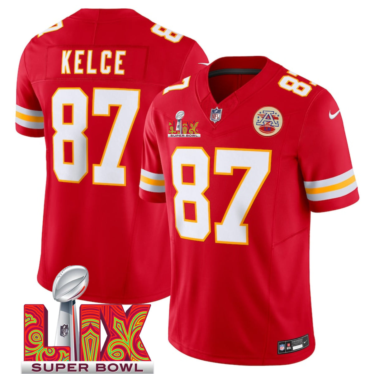 Kansas City Chiefs Vapor F.U.S.E. Limited Jersey SB LVIX