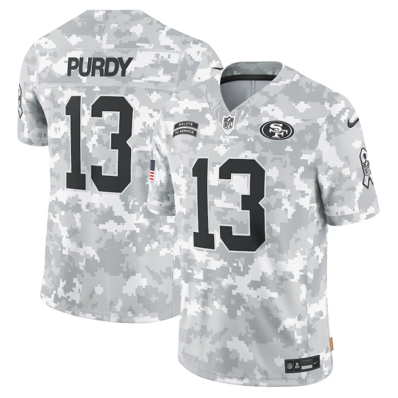 San Francisco 49ers Vapor F.U.S.E. Limited Jersey Salute To Service 2024