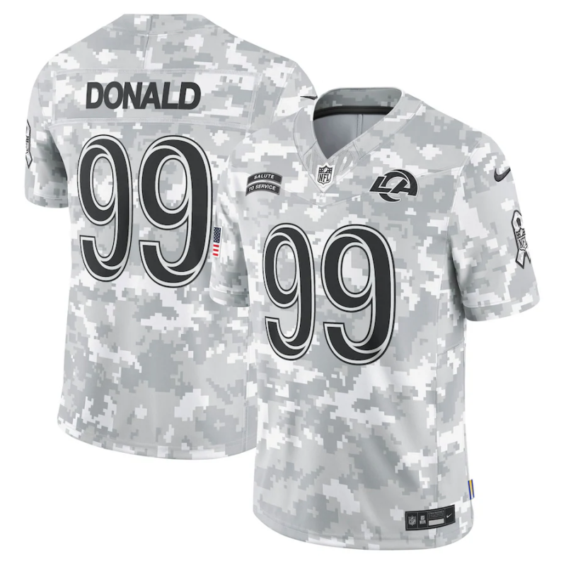 Los Angeles Rams Vapor F.U.S.E. Limited Jersey Salute To Service 2024