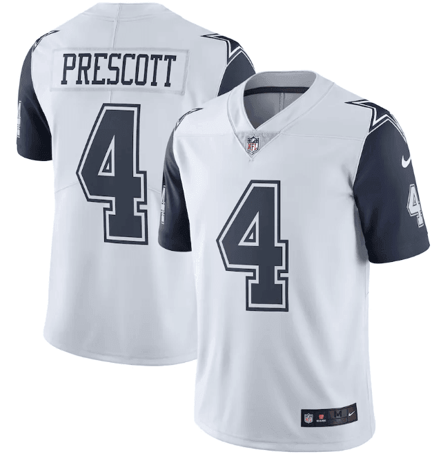 Dallas Cowboys Vapor Limited Jersey White/Blue