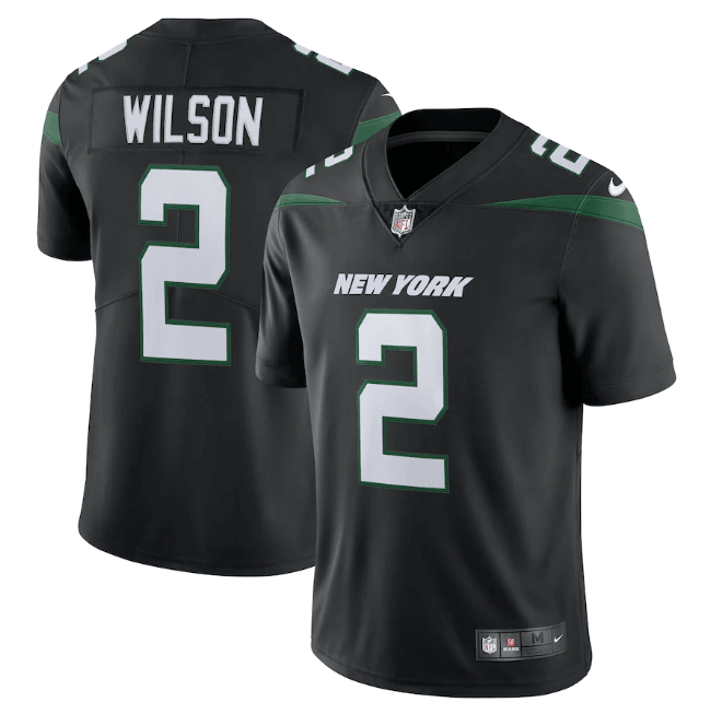 New York Jets Vapor Limited Jersey Black