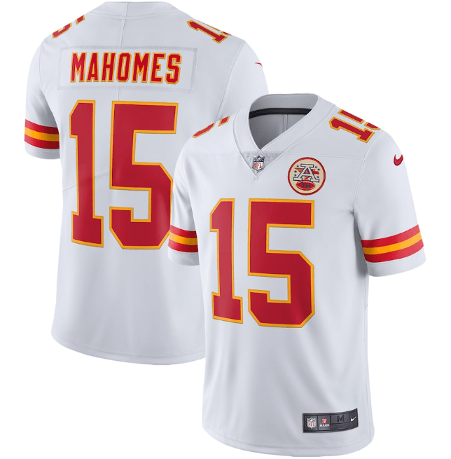 Kansas City Chiefs Vapor Limited Jersey White