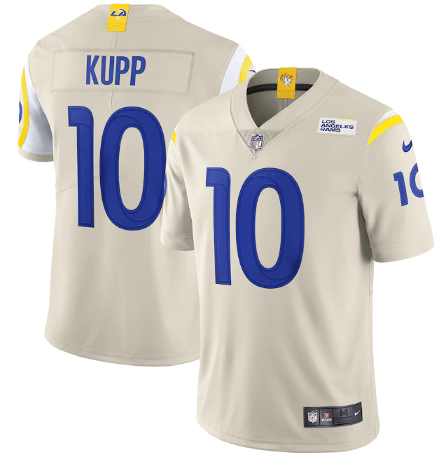 Los Angeles Rams Vapor Limited Jersey Beige