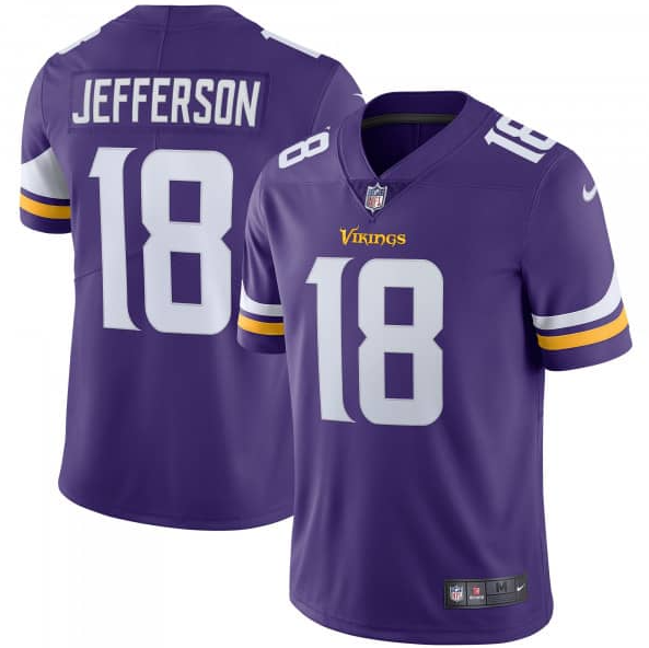 Minnesota Vikings Vapor Limited Jersey Purple