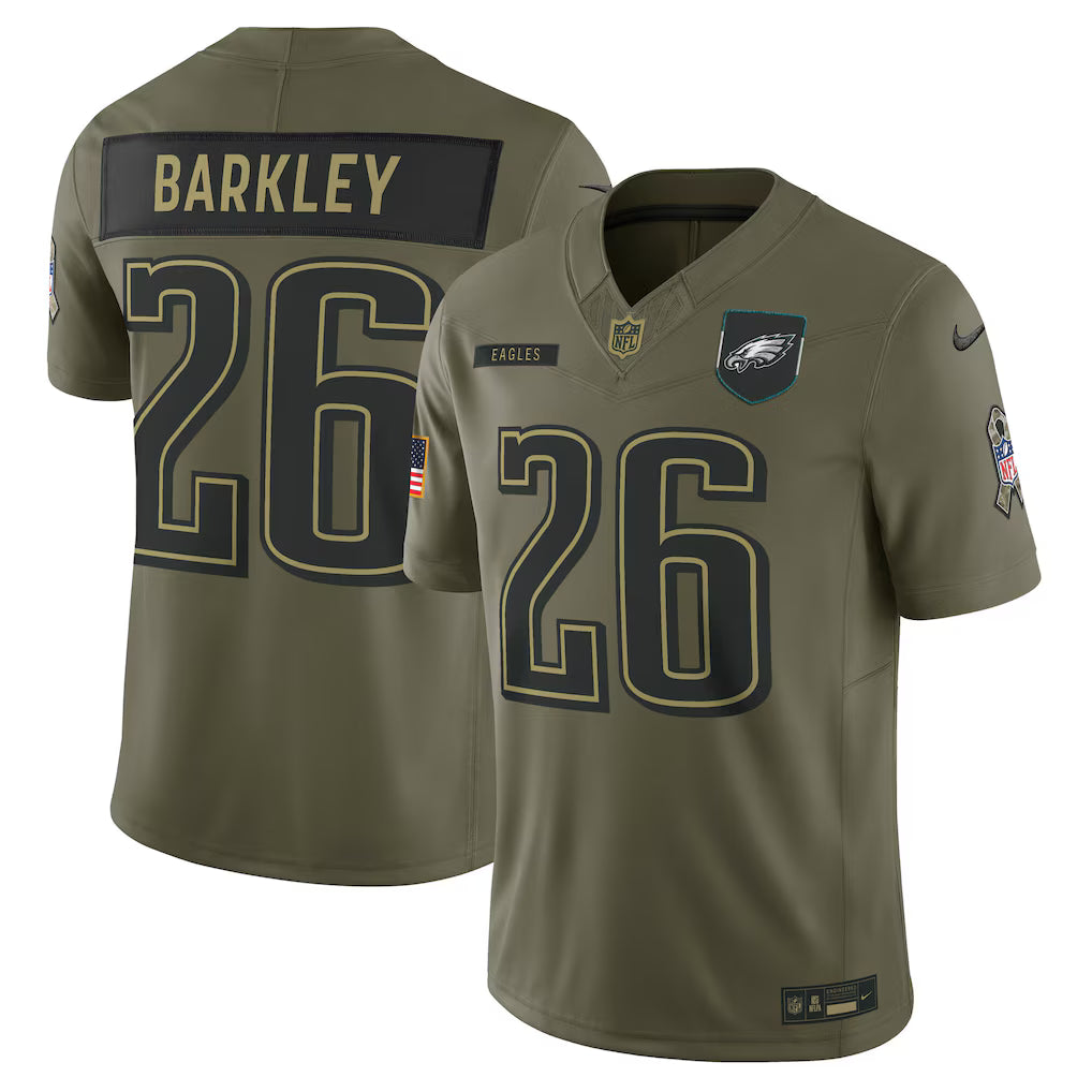 Philadelphia Eagles Vapor F.U.S.E. Limited Jersey Salute To Service 2025