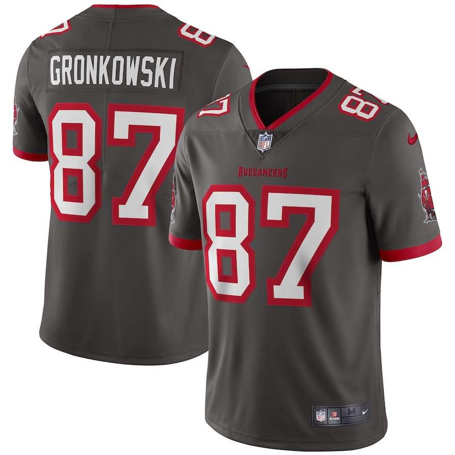 Tampa Bay Buccaneers Vapor Limited Jersey Gray