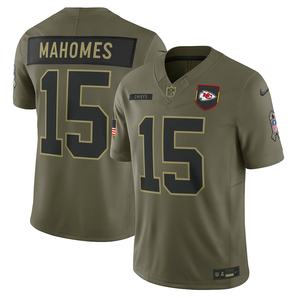 Kansas City Chiefs Vapor F.U.S.E. Limited Jersey Salute To Service 2025
