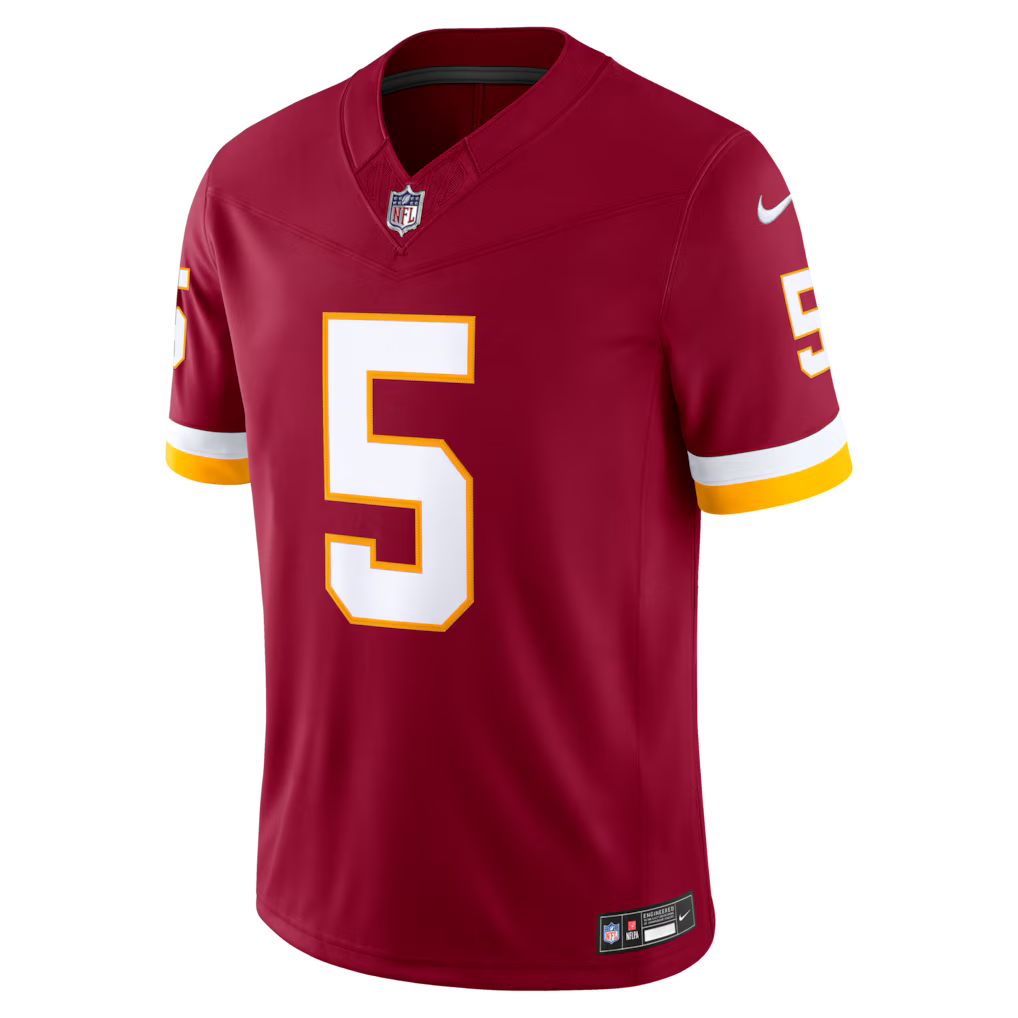 Washington Commanders Vapor F.U.S.E. Limited Jersey Sewn Down Red