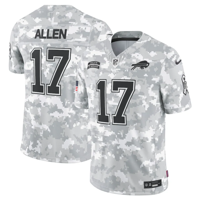 Buffalo Bills Vapor F.U.S.E. Limited Jersey Salute To Service 2024