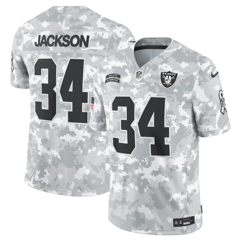 Las Vegas Raiders Vapor F.U.S.E. Limited Jersey Salute To Service 2024
