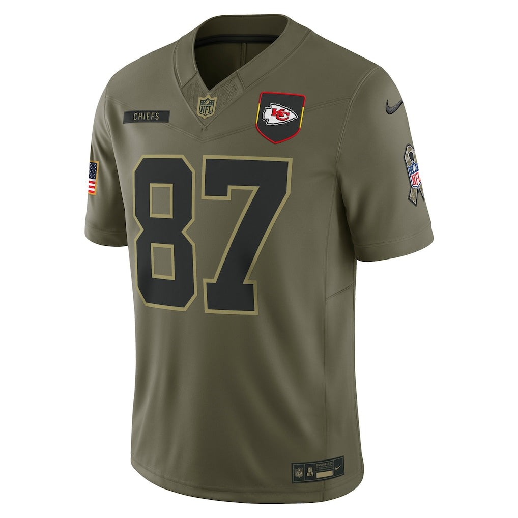 Kansas City Chiefs Vapor F.U.S.E. Limited Jersey Salute To Service 2025