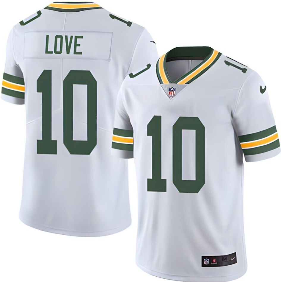 Green Bay Packer Vapor Limited Jersey White