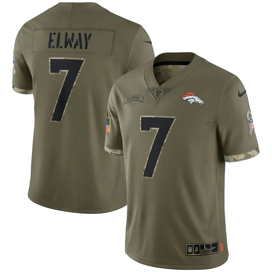 Denver Broncos Vapor Limited Jersey Salute To Service 2022