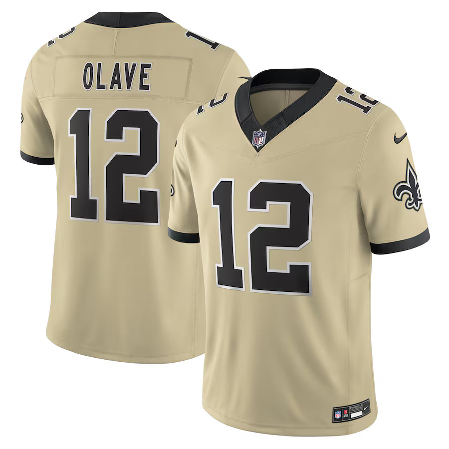 New Orleans Saints Vapor F.U.S.E. Limited Jersey Gold
